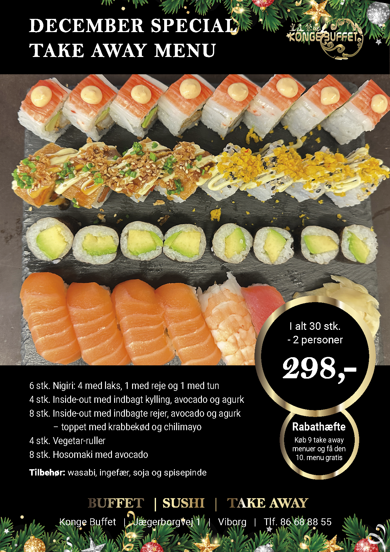 Sushi viborg - december